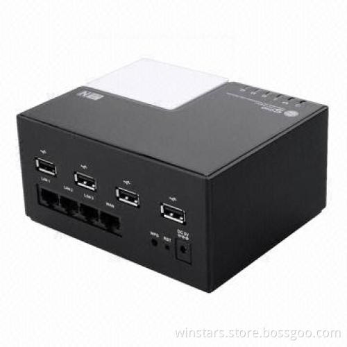 Multi-functional 300Mbps Wireless Router with 10/100Base-T Auto-sensing and 4-port Hub